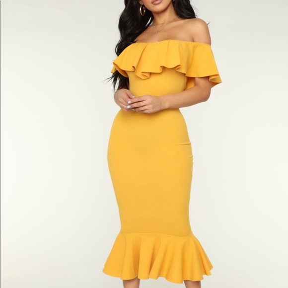 Sexy Mermaid Ruffle Dress - Picture 2 of 4